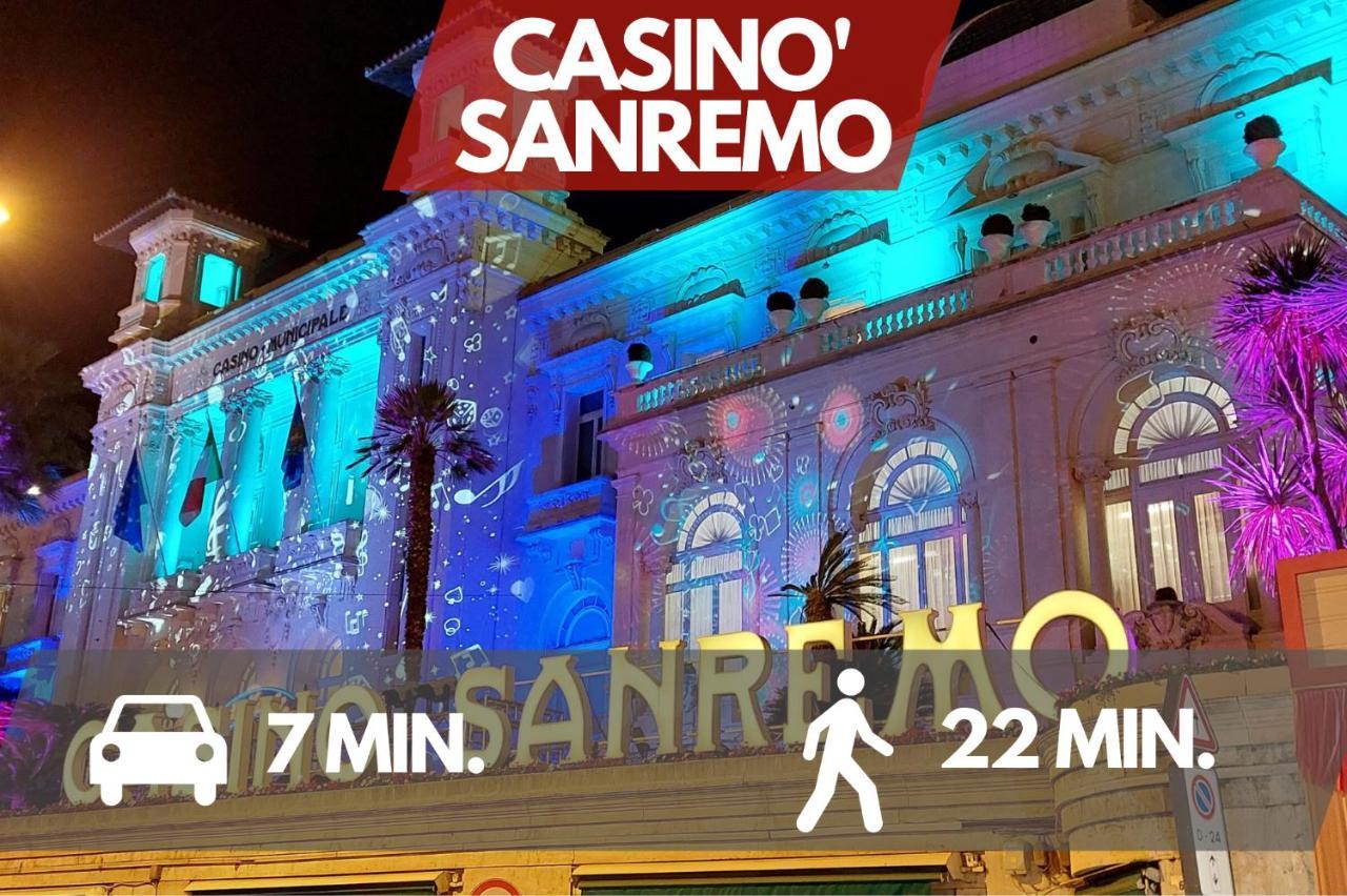 Apartmán Free Parking-Sea View, With Pool & Garden Sanremo Exteriér fotografie